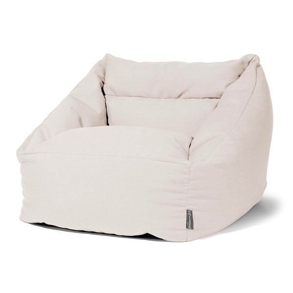 Pufa fotel Maya - Sunbrella Kość słoniowa 01
