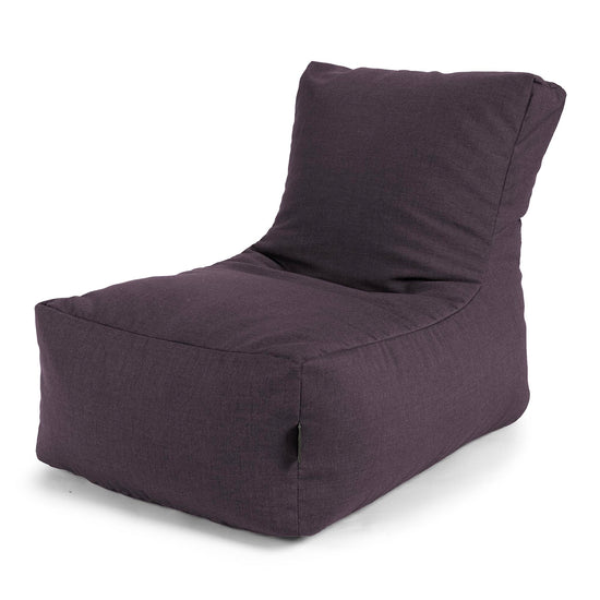 Pufa leżanka ogrodowa - Sunbrella Granat 02