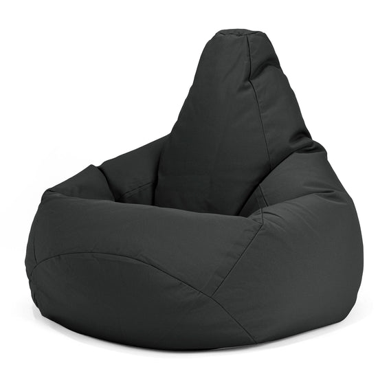 Siedzisko z wysokim oparciem pufa sako SoleiStorm™ Ultra 2000 h+ - Olefin Czerń 02