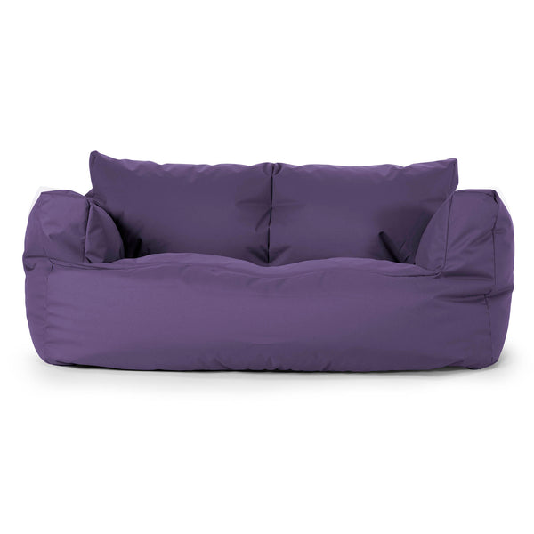 Sofa pufa Josephine - Łatwy w Pielęgnacji na Zewnątrz Fiolet 01