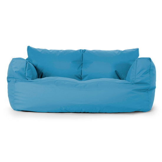 Sofa pufa Josephine - Łatwy w Pielęgnacji na Zewnątrz Turkusowy 01