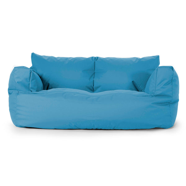 Sofa pufa Josephine - Łatwy w Pielęgnacji na Zewnątrz Turkusowy 01