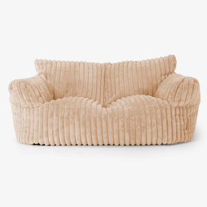 Sofa pufa Josephine - Sztruks ultra plusz Brzoskwinia