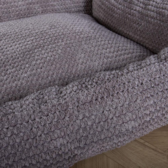 Piankowe legowisko dla psów Materac Mega - Pom Pom Antracytowa szarość 06
