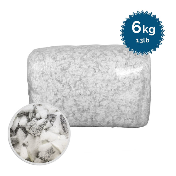 Wypełnienie do puf gigant z pianką z pamięcią kształtu - 6 kg Fabric Close-up Image