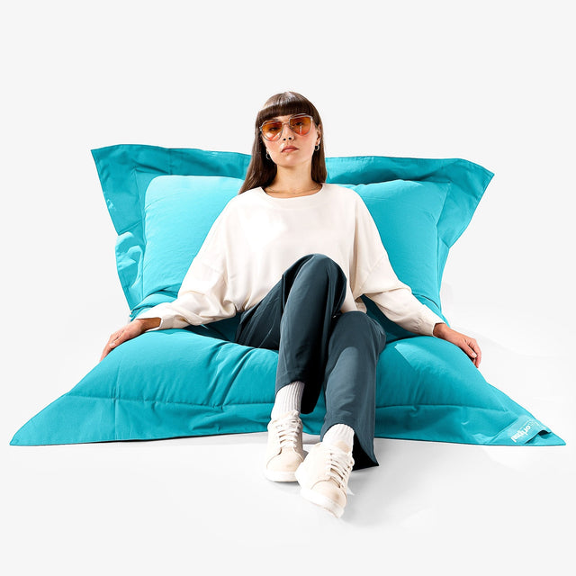 Pufa gigant XXL SoleiStorm™ Ultra 2000 h+ - Olefin Akwamaryna 01