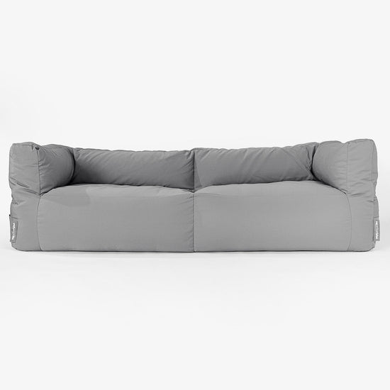Sofa 3 osobowa pufa SoleiStorm™ Ultra 2000 h+ - Olefin Ciepła szarość 01
