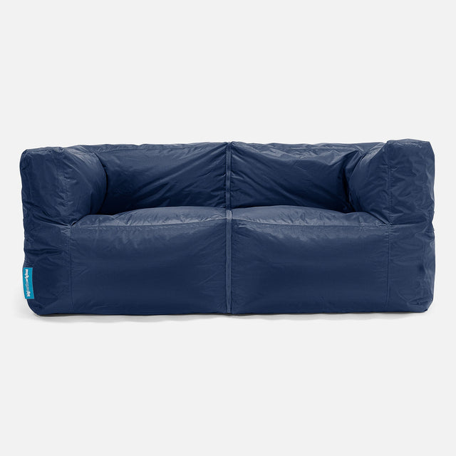 Sofa 2-osobowa modułowa pufa - SmartCanvas™ Granat 01