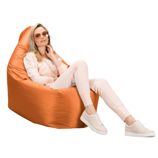 Pufa gigant XXL - SmartCanvas™ Jasna pomarańcza 05