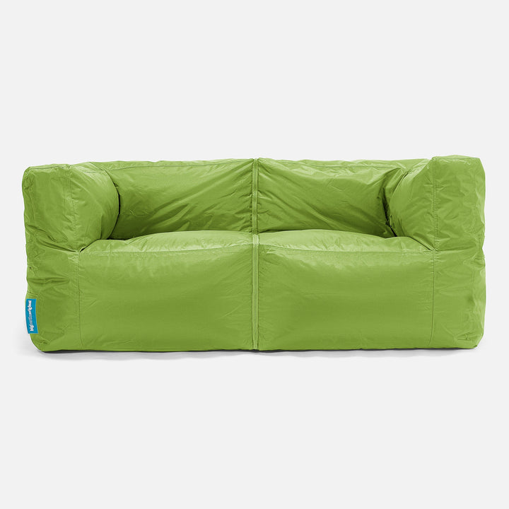Sofa 2-osobowa modułowa pufa - SmartCanvas™ Limonka 01