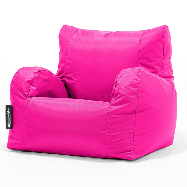 Fotel pufa worki sako - SmartCanvas™ Neonowy róż 01