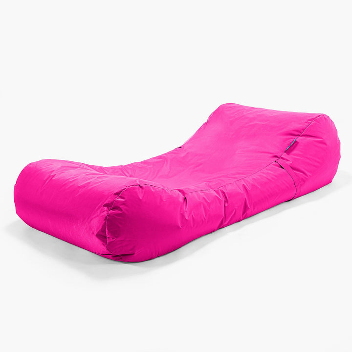 Leżak pufa sako - SmartCanvas™ Neonowy róż 01