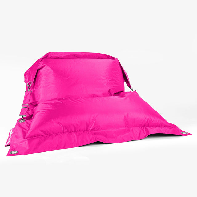 Pufa XXL z usztywnieniem - SmartCanvas™ Neonowy róż 01
