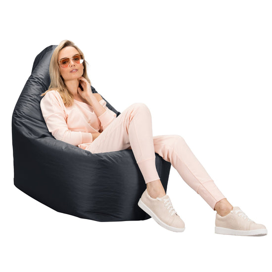 Pufa gigant XXL - SmartCanvas™ Platynowa szarość 05