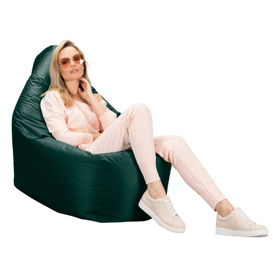 Pufa gigant XXL - SmartCanvas™ Turkus 05