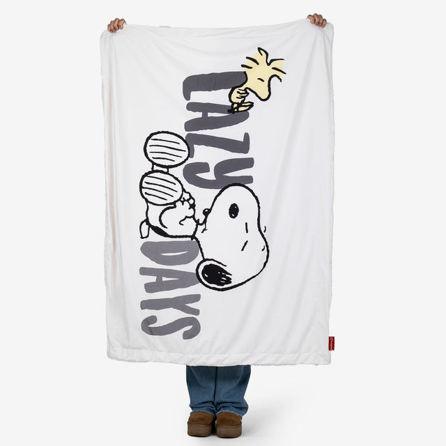 Snoopy Narzuta / koc - Lenistwo 01