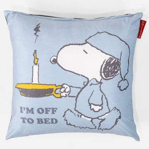 Snoopy Poszewka na poduszkę ozdobna 47 x 47cm - Dobranoc