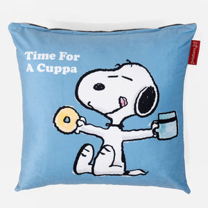 Snoopy Poszewka na poduszkę ozdobna 47 x 47cm - Herbatka