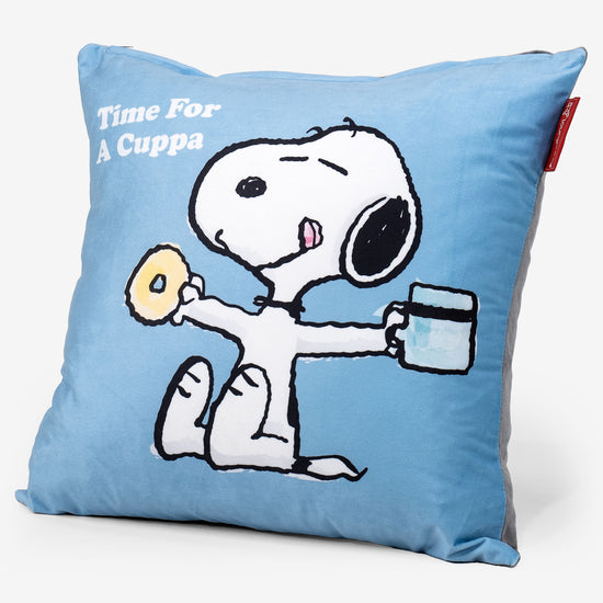 Snoopy Poszewka na poduszkę ozdobna 47 x 47cm - Herbatka 03