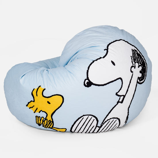 Snoopy Pufa fotel dla dzieci Flexforma Junior 2-14 lat - Przytulenie 02