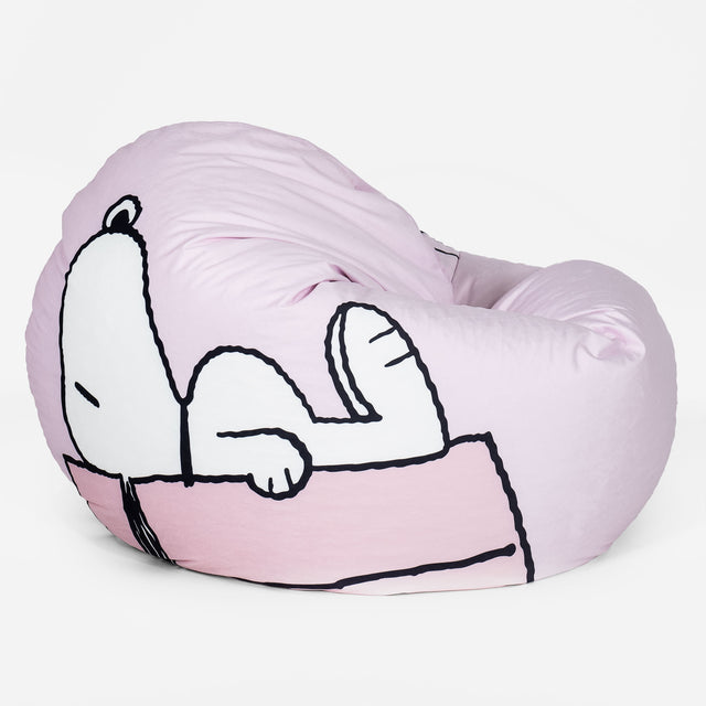 Snoopy Pufa fotel Flexforma dla małych dzieci 1-3 lata - Dom 01