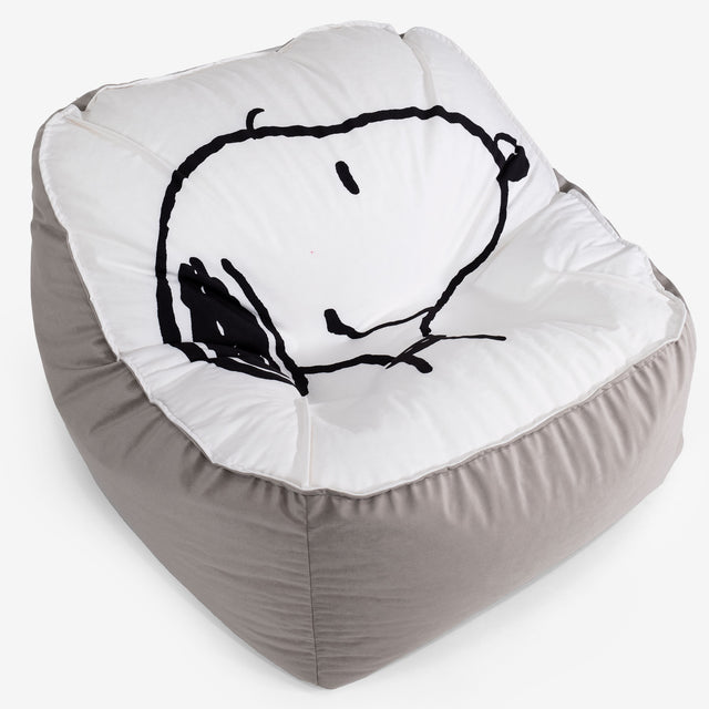 Snoopy Pufa fotel Sloucher - Twarz 01