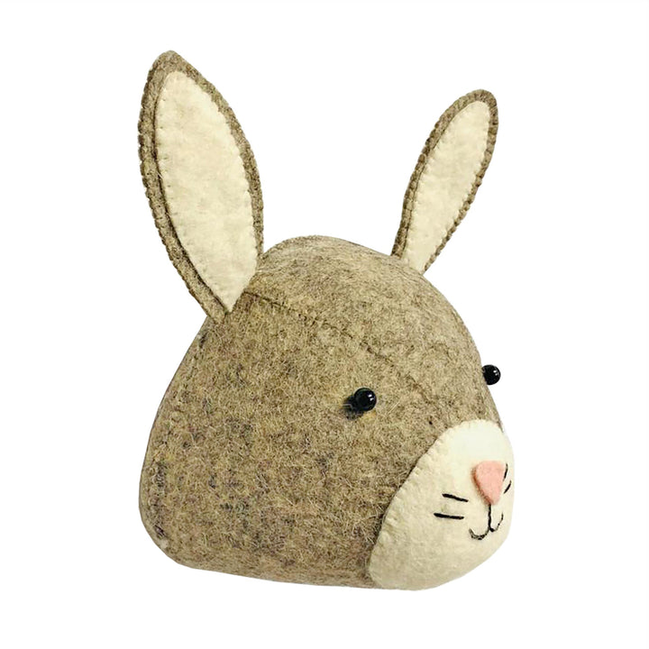 Mini głowa zwierzęcia na ścianę - Króliczek 02