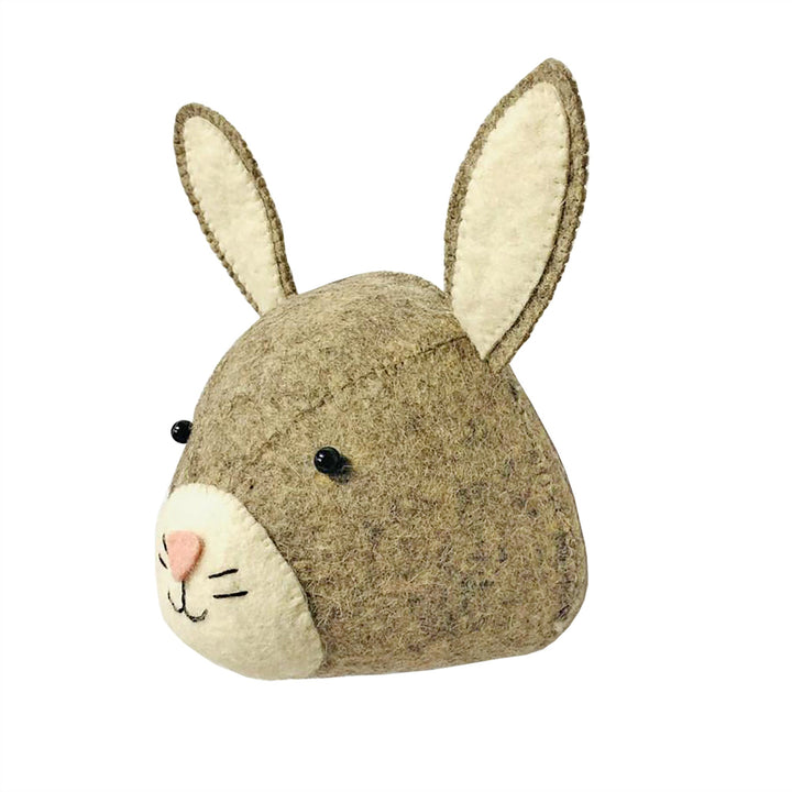 Mini głowa zwierzęcia na ścianę - Króliczek 03