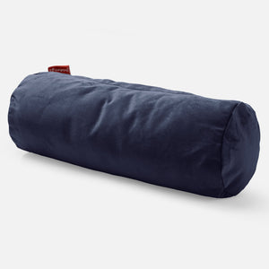 Poszewka na poduszkę ozdobna wałek 20 x 55cm - Aksamit Granat