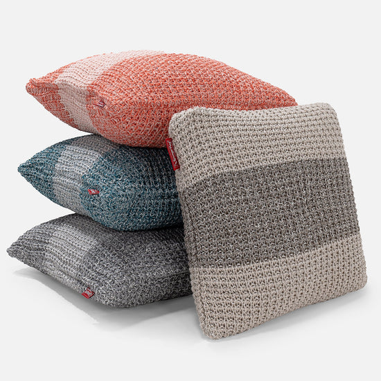 Poduszka ozdobna 47 x 47cm - Bawełna 100% Chester Szarość 03