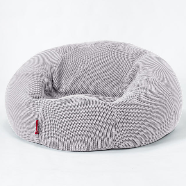 Klasyczna sofa pufa - Bawełna 100% Ellos Jasna szarość 01