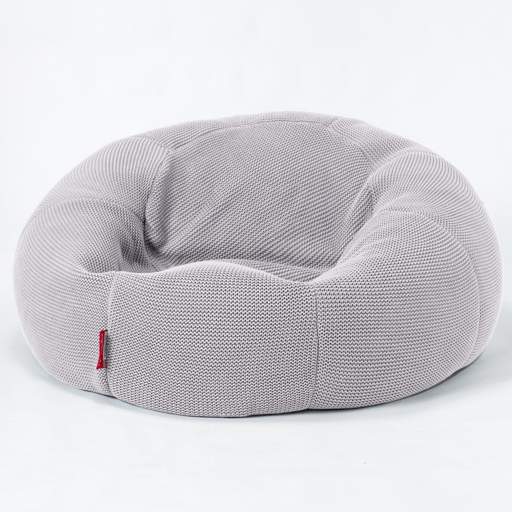 Klasyczna sofa pufa - Bawełna 100% Ellos Jasna szarość 01