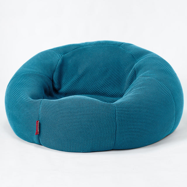 Klasyczna sofa pufa - Bawełna 100% Ellos Petrol 01