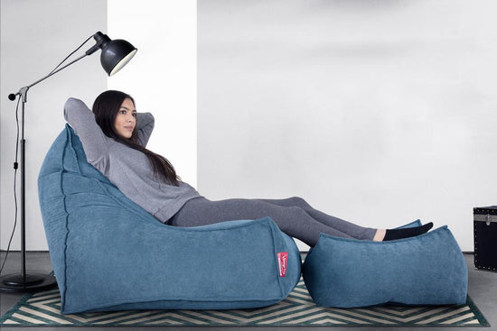 Podnóżek duży - Flok Bristol Morski błękit 02