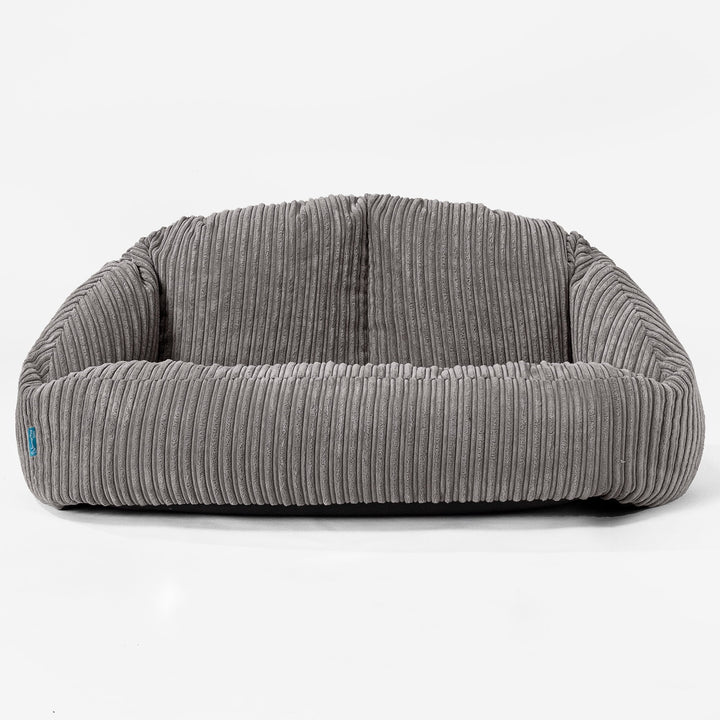 Sofa pufa dla dzieci Bubble 2-6 lat - Klasyczny sztruks Grafit szarość 01