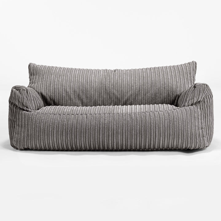 Sofa pufa Josephine dla dzieci 1-5 lat - Klasyczny sztruks Grafit szarość 01