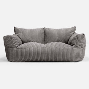 Sofa pufa Josephine - Klasyczny sztruks Grafit szarość