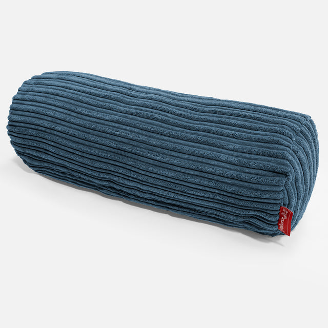 Poduszka ozdobna wałek 20 x 55cm - Klasyczny sztruks Granat 01