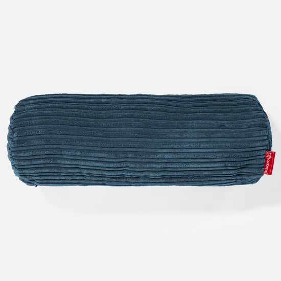 Poduszka ozdobna wałek 20 x 55cm - Klasyczny sztruks Granat 02