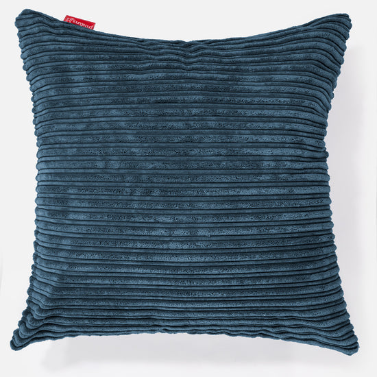 Poduszka ozdobna XL 70 x 70cm - Klasyczny sztruks Granat 01