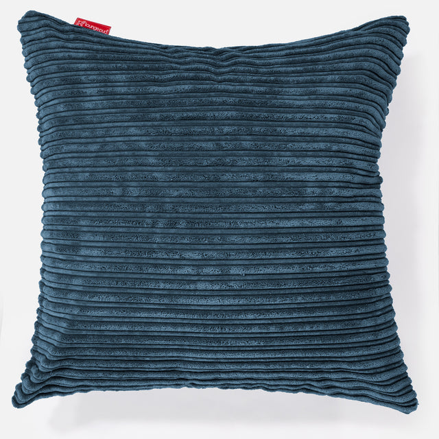 Poduszka ozdobna XL 70 x 70cm - Klasyczny sztruks Granat 01