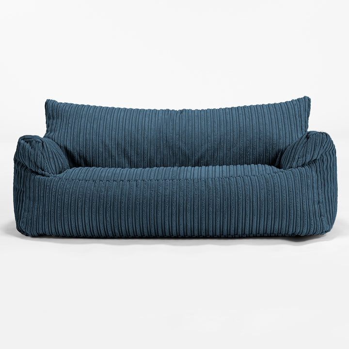 Sofa pufa Josephine dla dzieci 1-5 lat - Klasyczny sztruks Granat 01