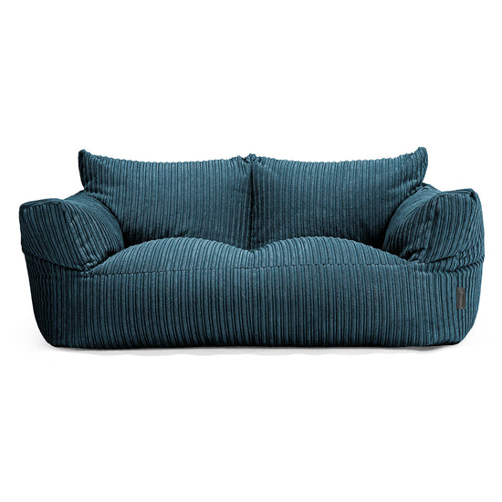 Sofa pufa Josephine - Klasyczny sztruks Granat 01