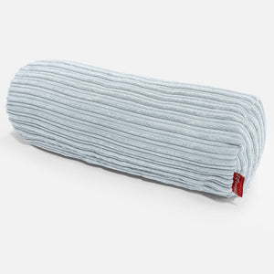 Poszewka na poduszkę ozdobna wałek 20 x 55cm - Klasyczny sztruks Jasny błękit