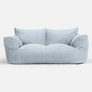 Sofa pufa Josephine - Klasyczny sztruks Jasny błękit