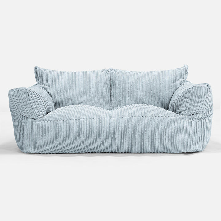 Sofa pufa Josephine - Klasyczny sztruks Jasny błękit 01