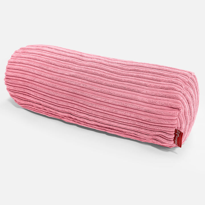 Poduszka ozdobna wałek 20 x 55cm - Klasyczny sztruks Koral 01