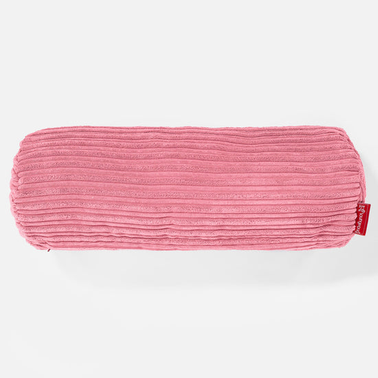 Poduszka ozdobna wałek 20 x 55cm - Klasyczny sztruks Koral 02