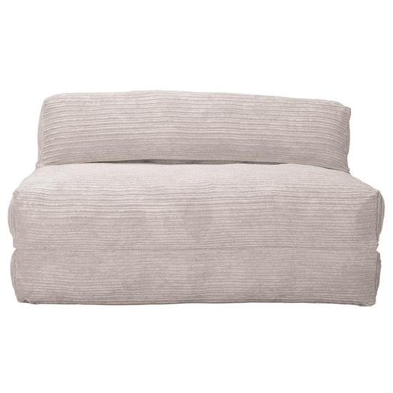 Siedzisko-łóżko podwójne Avery futon - Klasyczny sztruks Kość słoniowa 03