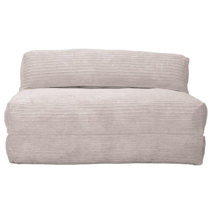 Siedzisko-łóżko podwójne Avery futon - Klasyczny sztruks Kość słoniowa 03